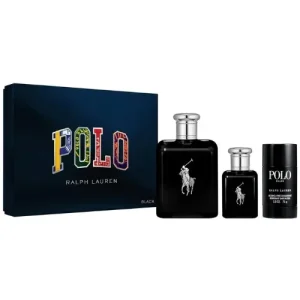Polo Black EDT 125ml + 40ml + Desodorante 75g For Men Set - Ralph Lauren