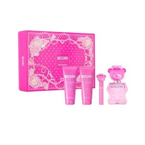 Estuche Moschino Toy 2 Bubble Gum Set SW 100 ML + Crema 100 ML + EDT 5 ML + EDT 100 ML (M)