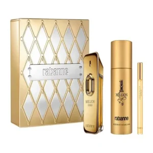 Set Perfume Gold Million EDP Intense 100 ml + Mini 10 ml + Deo 150 ml Paco Rabanne 2025